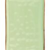 Vassoio Rettangolare Te' Verde Ceramica 19X27