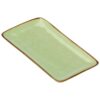 Vassoio Rettangolare Te' Verde Ceramica 19X27