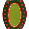 Vassoio Ovale Piccolo Cozy Cottage 31 Rose E Tulipani