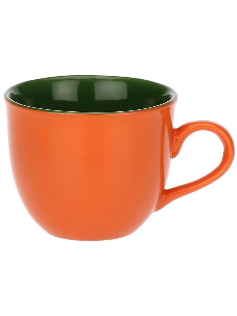 Tazzine Caffè Con Piattino Rosse - Serie Cottage Di Rose &Amp; Tulipani: Gusto E Raffinatezza Ogni Giorno