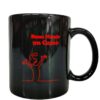 Tazza Mug Buon Natale Un Cazzo Con Manico In Ceramica Nera