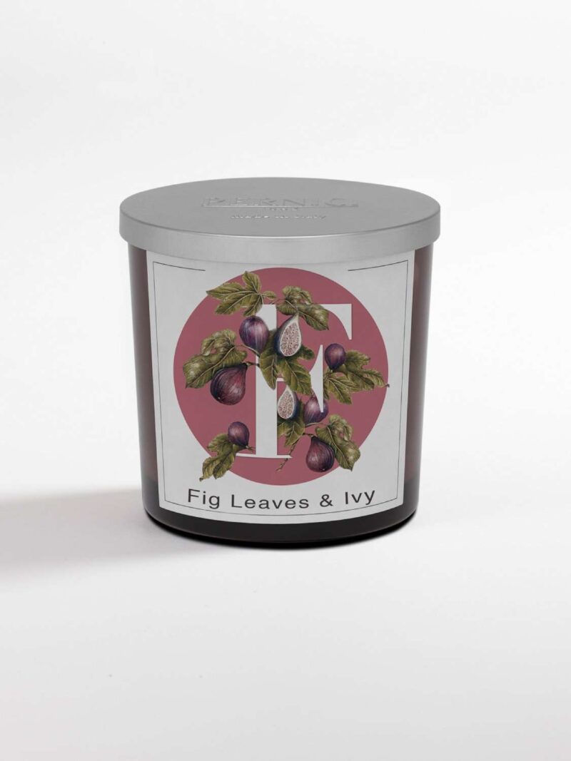 Fig Leaves E Ivy Candela Profumata In Bicchiere 200Gr