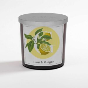 Lime e Ginger Candela Profumata in Bicchiere 200gr