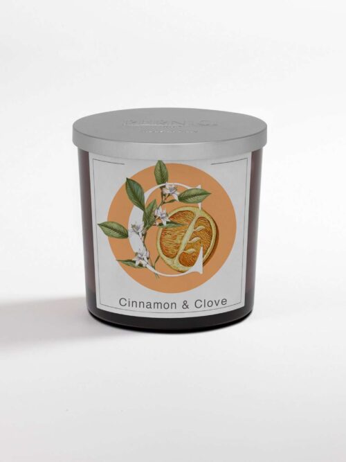 Cinnamon e Clove Candela Profumata in Bicchiere 200gr