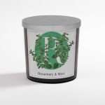 Rosemary e Mint Candela Profumata in Bicchiere 200gr