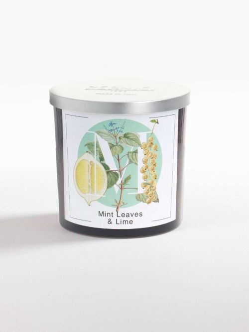 Mint Leavese Lime Candela Profumata in Bicchiere 200gr