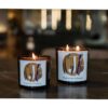 Jamaican Rum E Caramel Candela Profumata In Bicchiere