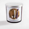 Jamaican Rum E Caramel Candela Profumata In Bicchiere
