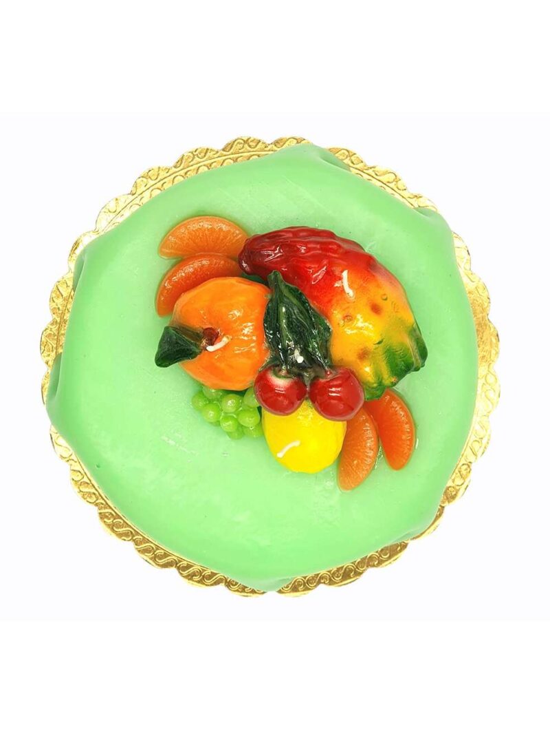 Candela A Forma Di Torta Cassata Siciliana