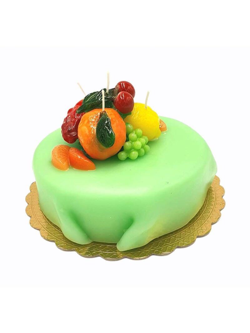 Candela A Forma Di Torta Cassata Siciliana