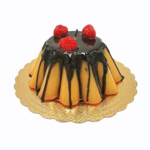 Candela a Forma di Torta Budino alla Crema