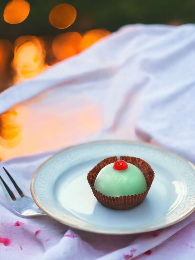 Candela A Forma Di Mini Cassata Siciliana