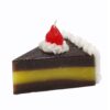 Candela A Forma Di Torta Con Panna E Fragola