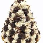 Candela a Forma di Profiterol Grande