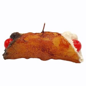 Candela a Forma di Cannolo Siciliano