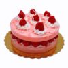 Candela A Forma Di Torta Con Fragole