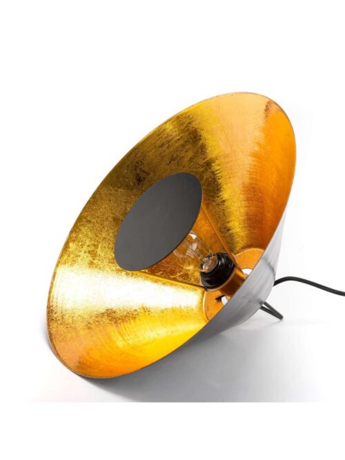 Lampada da Terra SAMY Oro Nero