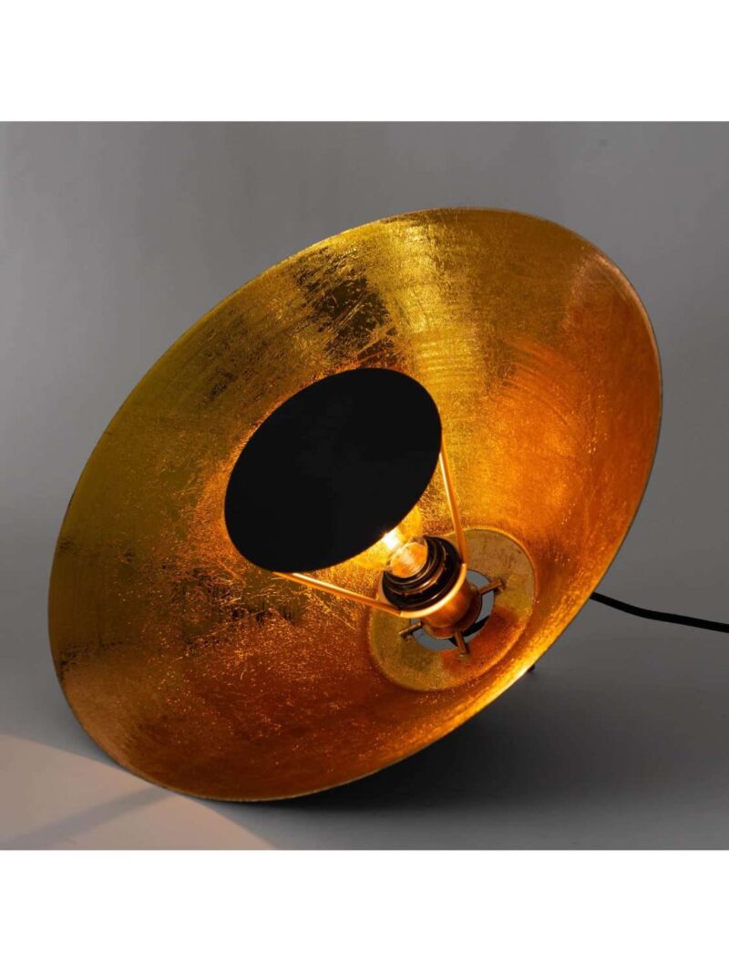 Lampada Da Terra Samy Oro Nero
