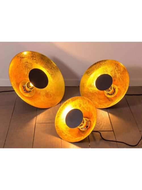 Lampada da Terra SAMY Oro Nero