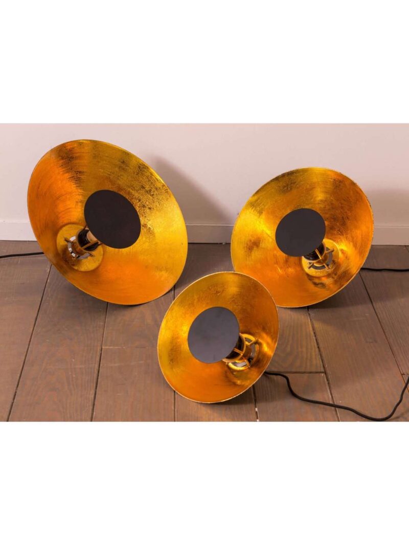 Lampada Da Terra Samy Oro Nero