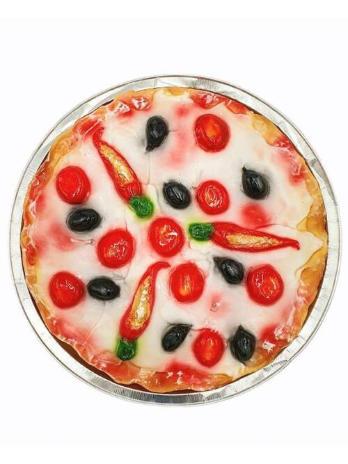 Candela a Forma di Pizza Napoletana