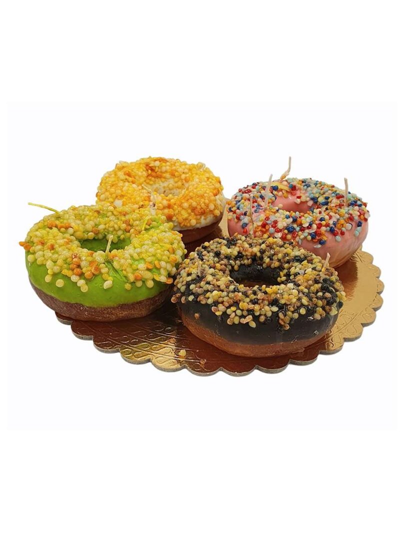 Candela A Forma Di Ciambelle Donuts
