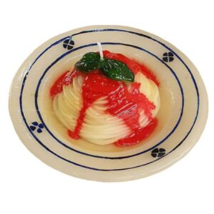 Candela a Forma di Piatto di Spaghetti