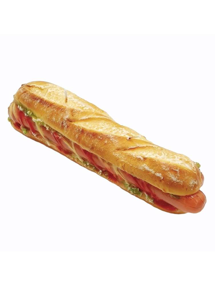 Candela A Forma Di Hot Dog