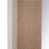 Specchio Grande Da Parete Legno Naturale Con Bordo Bianco