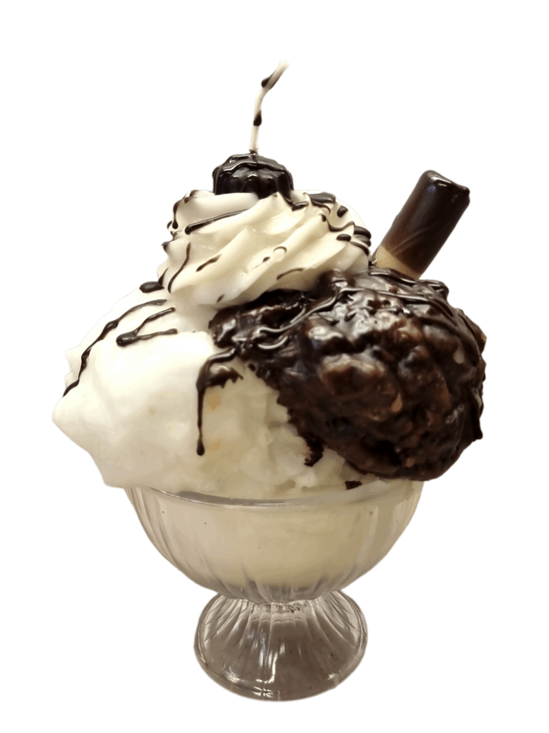 Art-1178-2 Candela A Forma Di Coppa Gelato