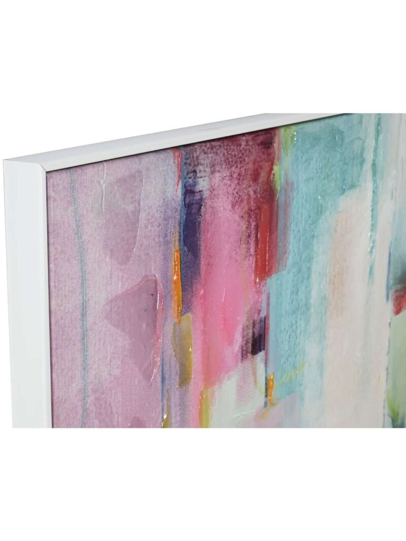 Quadro Astratto Su Tela Colori Pastello 90X120