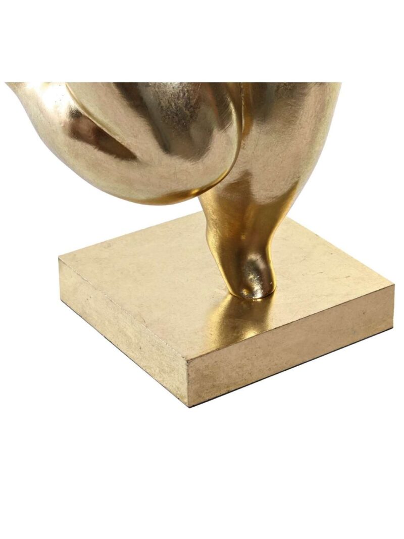 Decorazione In Resina Ragazza Che Danza Colore Oro