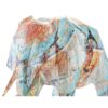 Decorazione In Resina Elefante Multicolore 38X18X26