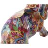 Decorazione In Resina Elefante Multicolore
