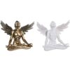 Decorazione In Resina Di Angelo Yogin Seduto