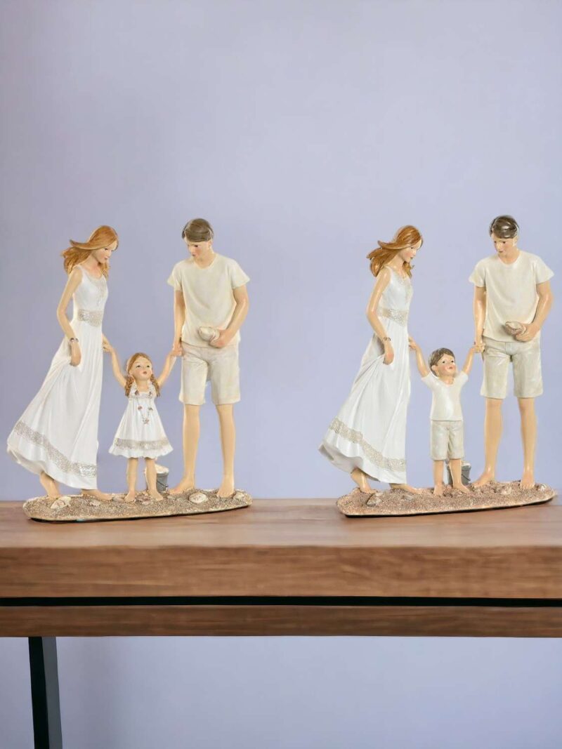 Happy Family Decorazione Bimbo O Bimba Con Genitori