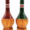 Candela A Forma Di Fiaschetto Di Vino