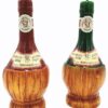 Candela A Forma Di Fiaschetto Di Vino