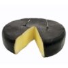 Candela A Forma Di Formaggio Buccia Nera