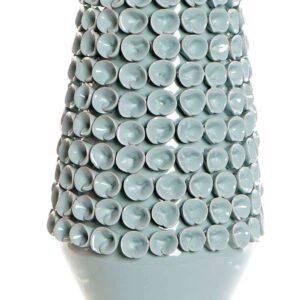 Vaso in Gres Porcellana con Rilievi Applicati h27cm