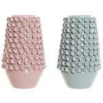 Vaso in Gres Porcellana con Rilievi Applicati h27cm