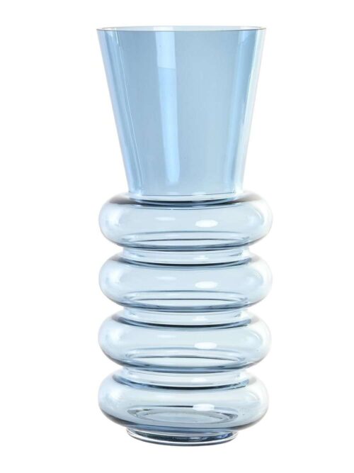 Vaso in Cristallo Azzurro 12x12x29