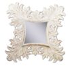 Specchio FIAMME Legno Naturale White Decapato