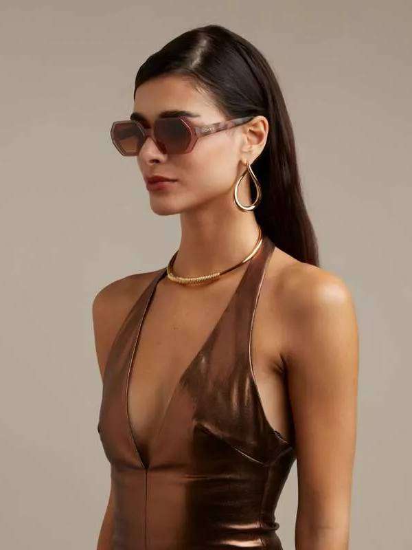 Occhiale Donna Da Sole Andrea Pink Havana