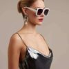 Occhiali Da Sole Donna Alessia Optical White