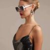 Occhiali Da Sole Donna Alessia Optical White