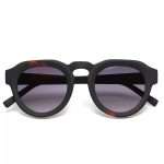 Occhiali da Sole Uomo ZENO Round Black