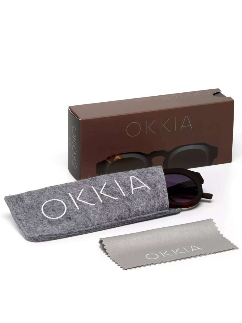 Occhiali Da Sole Uomo Zeno Round Black