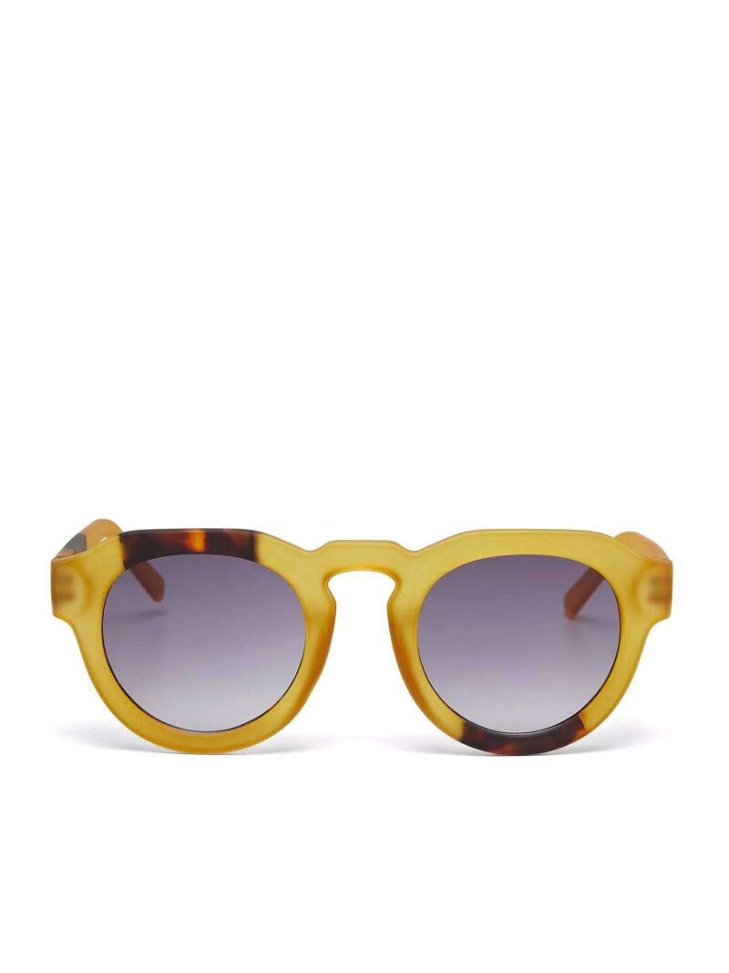 Occhiali Da Sole Uomo Zeno Round Yellow