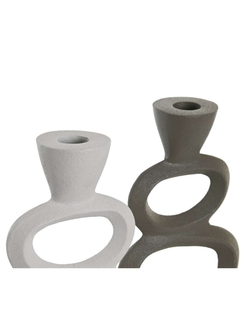 Candelabro In Alluminio Modello Astratto